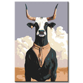 Painting by Numbers Animals Ox